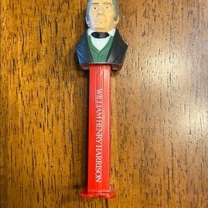 Pez William Henry Harrison Pez dispenser.